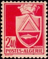 Arms of Constantine 2,40fr perf. 12 (esimerkkikuva)