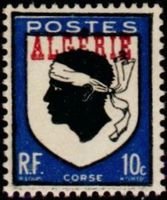 Arms of Corse Overprinted Algerie (esimerkkikuva)