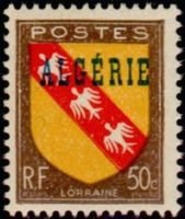 Arms of Corse Overprinted Algerie (esimerkkikuva)
