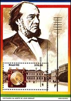 Louis Breguet (1804-1883) Souvenir Sheet (esimerkkikuva)