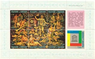 20th anniv. of UNESCO 1.50f french (Sheet of 7) (esimerkkikuva)