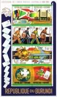 Cent. of UPU (Souvenir sheet of 4x2 pairs) (esimerkkikuva)