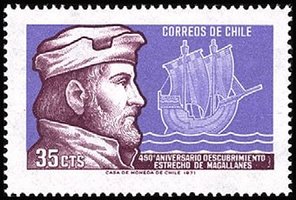 450th anniversary of the discovery of the Strait of Magellan (esimerkkikuva)