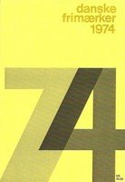 Tanska postin vuosilajitelma 1974 (esimerkkikuva)