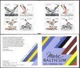 Mare Balticum Birds of the Baltic shores stamp booklet (esimerkkikuva)