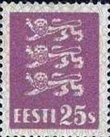 Coat of arms 25s lilac (esimerkkikuva)