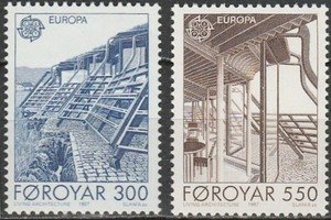 Europa CEPT 1987 - Modern architecture (2) (esimerkkikuva)