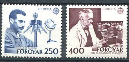 Europa CEPT 1983 - Nobel Prizewinners in Medicine (2) (esimerkkikuva)