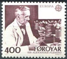 Europa CEPT 1983 - Alexander Fleming (esimerkkikuva)