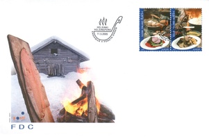 Eurooppa CEPT 2005 - Gastronomia (2) FDC (esimerkkikuva)