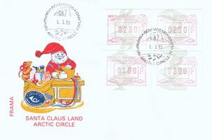 ATM 16 Santa Claus 160, 200, 230, 290 p (01.03.1993) (esimerkkikuva)