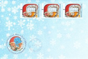 ATM 35 Santa Claus 3,00, 3,60, 5,40 mk (02.04.2001) (esimerkkikuva)