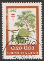Tuberkuloosi 1967 1/3 - Rauduskoivu - Kuopio 9.9.68 (esimerkkikuva)