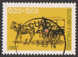 Punainen Risti 1967 1/3 - Hevosambulanssi - Kouvola 17.5.69 (esimerkkikuva)