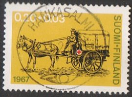 Punainen Risti 1967 1/3 - Hevosambulanssi - Hankasalmi (esimerkkikuva)