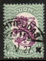 m17, 1,50mk vihr/lila, hrX,B - Pihtipudas 14.V.27 (esimerkkikuva)