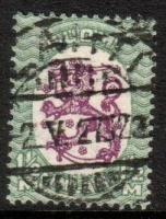 m17, 1,50mk vihr/lila, hrX,B - Lahti 2.V.27 12a (esimerkkikuva)