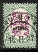 m17, 1,50mk vihr/lila, hrX,B - P.vaunu 8 10.II.27 (esimerkkikuva)