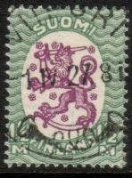 m17, 1,50mk vihr/lila, hrX,B - Viipuri 1.IV.27 8i (esimerkkikuva)