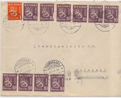 Kuori Tuupovaara 27.IX.33 - Helsinki (esimerkkikuva)