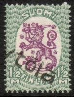 m17, 1,50mk vihr/lila, hrX,B - pp. Hytölä (esimerkkikuva)