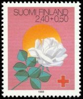 Punainen Risti 1988 Juhlapyhiä 3/3 - 2,40 + 0,50mk Juhannus (esimerkkikuva)