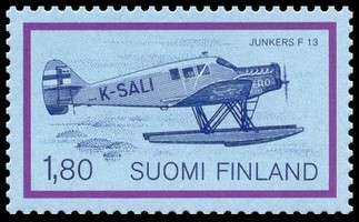 Lentoposti 2/4 - Junkers F13 (Finlandia 88) (esimerkkikuva)