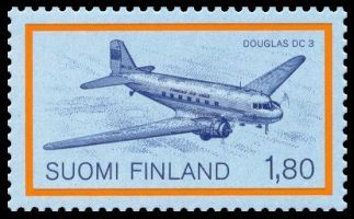 Lentoposti 3/4 - Douglas DC-3 (Finlandia 88) (esimerkkikuva)