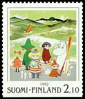 Nordia 1993 4/4 - Muumit myrskysäässä (esimerkkikuva)