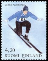 Finlandia 95 Talviurheilu 3/4 - mäkihyppy, Veikko Kankkonen (esimerkkikuva)