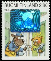 Ystävyydellä 2/8 - Postikoira tuo postia (esimerkkikuva)
