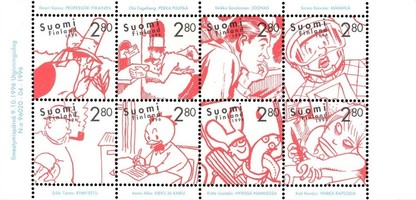 Centenary of the Finnish Comics FDC (sample image)