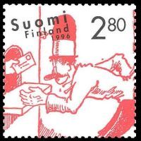 Sarjakuva 100 vuotta 2/8 - Pekka Puupää (esimerkkikuva)