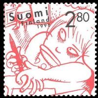 Sarjakuva 100 vuotta 8/8 - Vihreä rapsodia (esimerkkikuva)