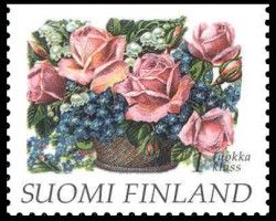 Greetings Stamps 2/8 - Roses (sample image)