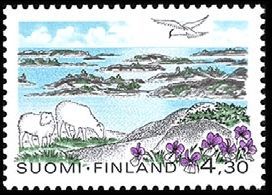 Saaristomeren kansallispuisto FDC (esimerkkikuva)