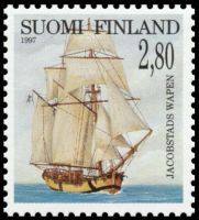 Purjelaivoja 2/6 - kaljaasi Jacobstads Wapen (esimerkkikuva)