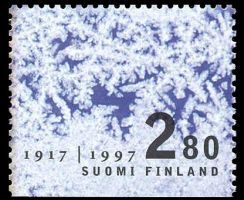Suomen itsenäisyys 80 vuotta 4/4 - lumikiteet (esimerkkikuva)