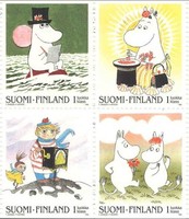 Muumiperhe ja meri (4) FDC (esimerkkikuva)