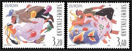 Eurooppa CEPT 1998 Kansanjuhlat (2) FDC (esimerkkikuva)