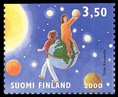 Ystävyydellä kautta Universumin 1/6 - Maapalloreppu (esimerkkikuva)