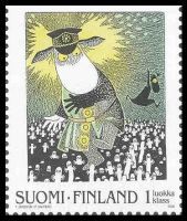 Muumit - Vaarallinen juhannus 2/4 - Puistonvartija ja hattivatit A hamm. (esimerkkikuva)