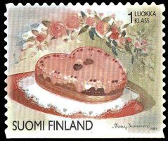 Ystävyydellä 6/6 - Sydänkakku (esimerkkikuva)