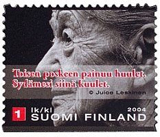 Ystävyydellä 5/6 - Vanha nainen (esimerkkikuva)