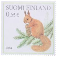 Metsän eläimiä 1/6 - Orava (esimerkkikuva)
