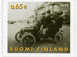 Taksiliikenne 100 vuotta 1/4 - Oldsmobile (esimerkkikuva)