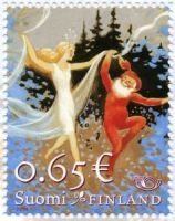 Pohjola 2/2 Myyttinen Pohjola - Keiju ja tonttu (esimerkkikuva)