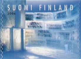 Lumiteoksia 3/4 - Jäämuuri (esimerkkikuva)
