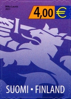 Suomen leijona 4e FDC (esimerkkikuva)