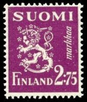 Numerokuusilo 445-9-1941 Leijonamalli m30 2,75mk lila (esimerkkikuva)